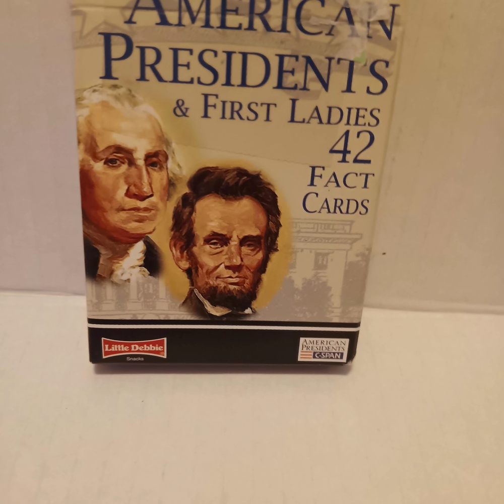 American Presidents & First Ladies Fact Cards
